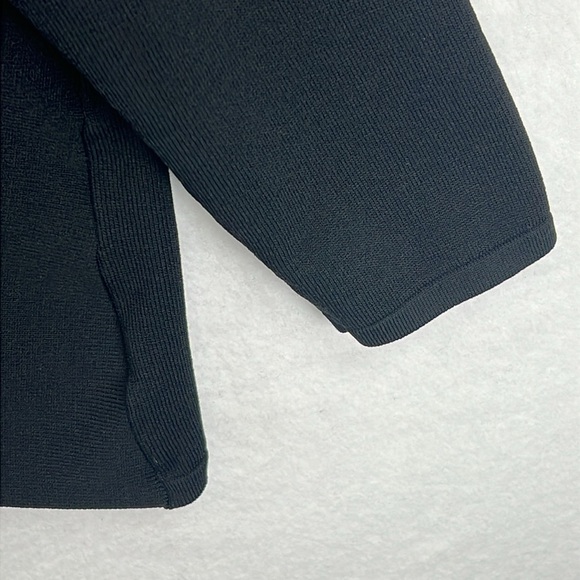 Lane Bryant Knit Top Blouse Sz 18-20 Black Pullover V-Neck Crossover Nice! - Picture 5 of 11